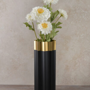12in Tall Stainless Steel Vase
